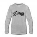 Men's Vintage Triumph twin Long T-Shirt