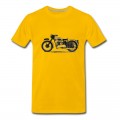 Men's Vintage Triumph twin T-Shirt