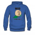 Men's weed_y_u_no_legal Hoodie