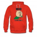 Men's weed_y_u_no_legal Hoodie