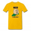 Men's weed_y_u_no_legal T-Shirt