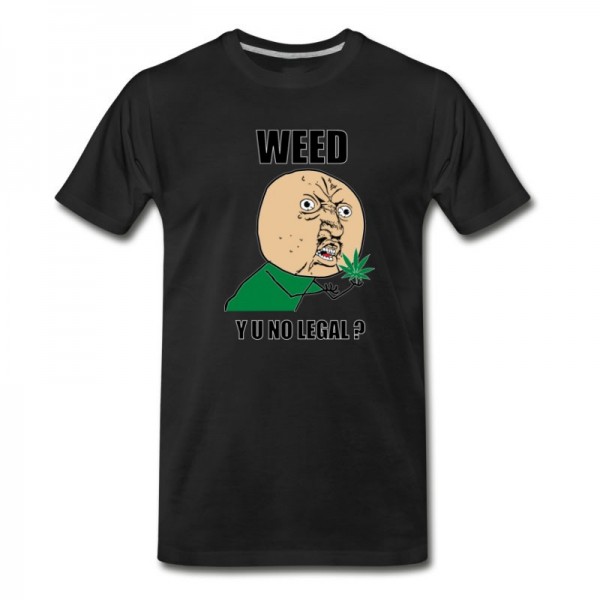 Men's weed_y_u_no_legal T-Shirt