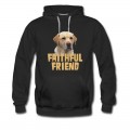 Men's Yellow Lab Faithful Friend Hoodie