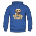 Men's Yellow Lab Faithful Friend Hoodie