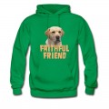 Men's Yellow Lab Faithful Friend Hoodie