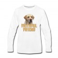 Men's Yellow Lab Faithful Friend Long T-Shirt