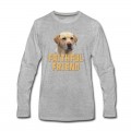 Men's Yellow Lab Faithful Friend Long T-Shirt