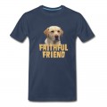 Men's Yellow Lab Faithful Friend T-Shirt