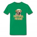 Men's Yellow Lab Faithful Friend T-Shirt