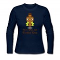 Women's 1st Thanksgiving Turkey Long T-Shirt