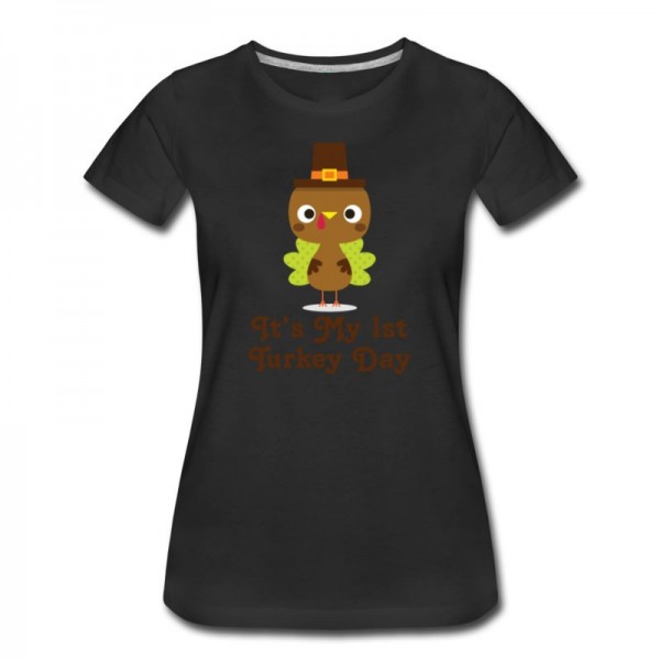 Women's 1st Thanksgiving Turkey T-Shirt