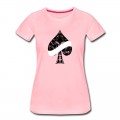 Women's Ace of Spades floral tribal banner spade EMPTY T-Shirt