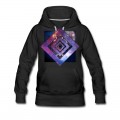 Women's Art - Twisted Galaxy Hoodie