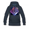 Women's Art - Twisted Galaxy Hoodie