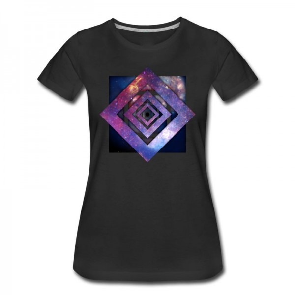 Women's Art - Twisted Galaxy T-Shirt