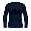 Women's Baltimore Skyline Long T-Shirt