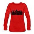 Women's Baltimore Skyline Long T-Shirt