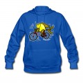 Women's Bicycle Fish , By FabSpark Hoodie