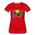 Women's Bicycle Fish , By FabSpark T-Shirt