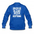 Women's Blaine Boyer Keeps On Going Unless Arizona Baseball Hoodie