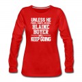 Women's Blaine Boyer Keeps On Going Unless Arizona Baseball Long T-Shirt