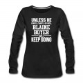 Women's Blaine Boyer Keeps On Going Unless Arizona Baseball Long T-Shirt