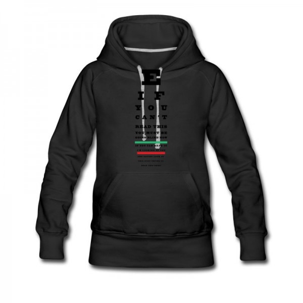 Women's blind Hoodie