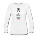 Women's blind Long T-Shirt