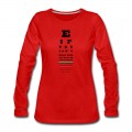 Women's blind Long T-Shirt