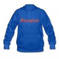 Women's Bompton red Hoodie