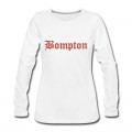 Women's Bompton red Long T-Shirt