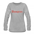 Women's Bompton red Long T-Shirt