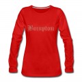 Women's Bompton red Long T-Shirt