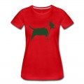 Women's Bull Terrier SIDE 1c T-Shirt