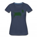 Women's Bull Terrier SIDE 1c T-Shirt