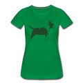 Women's Bull Terrier SIDE 1c T-Shirt