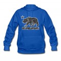 Women's California Bear Flag (Urban Camo) Hoodie