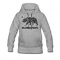 Women's California Bear Flag (Urban Camo) Hoodie