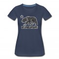 Women's California Bear Flag (Urban Camo) T-Shirt