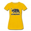 Women's California Bear Flag (Urban Camo) T-Shirt