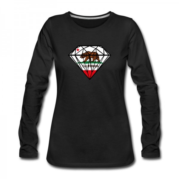 Women's CALIFORNIA DIAMOND Long T-Shirt