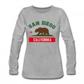 Women's california_san_diago Long T-Shirt