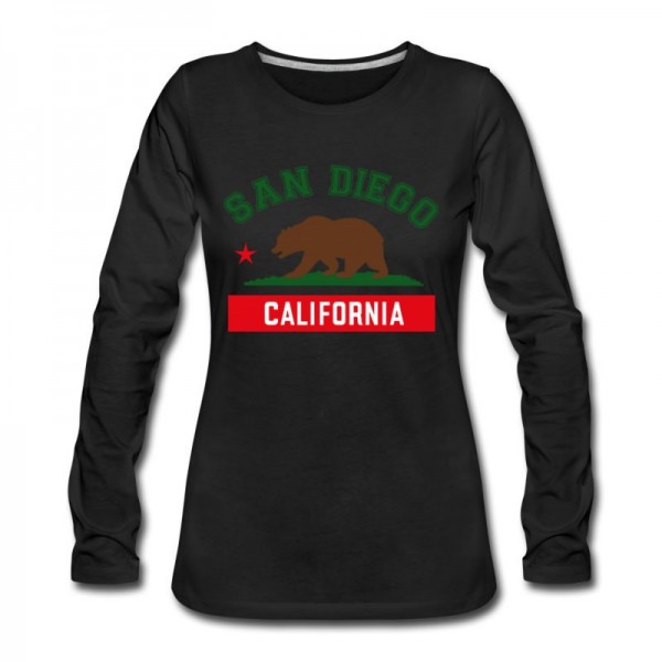 Women's california_san_diago Long T-Shirt