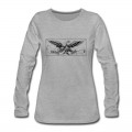 Women's Carpe Diem Bird and Banner Long T-Shirt