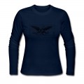 Women's Carpe Diem Bird and Banner Long T-Shirt