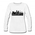 Women's Cleveland Skyline Long T-Shirt