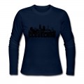 Women's Cleveland Skyline Long T-Shirt