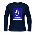 Women's CRIPPLED Long T-Shirt