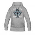 Women's Cross Requiem (White) Hoodie