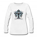 Women's Cross Requiem (White) Long T-Shirt